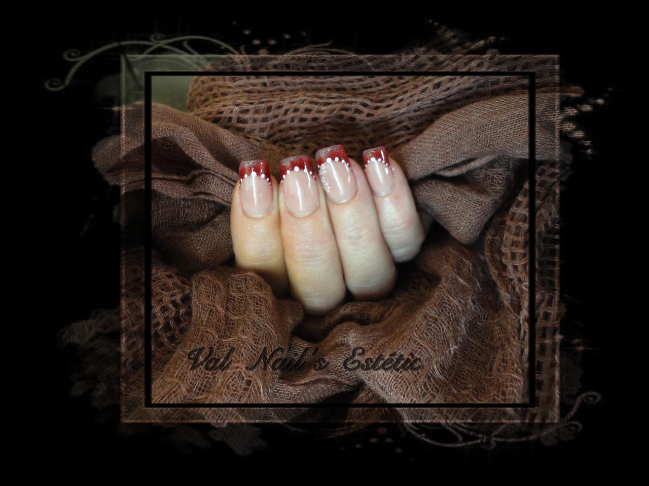 Dégradé Rouge & Rose Pailletés...
