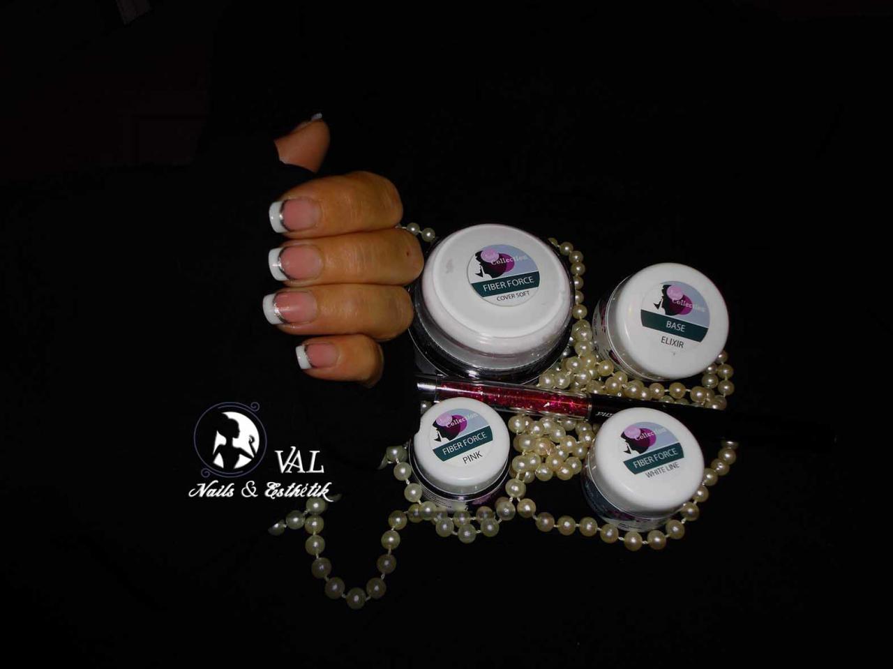 Pose en gel & foils argent