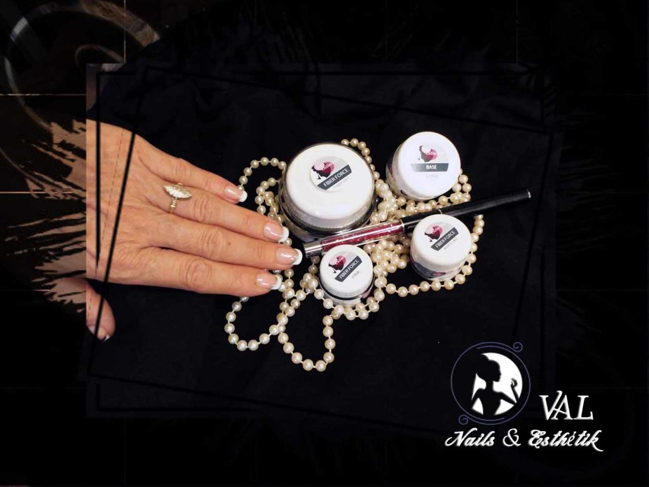 Pose en gel & foils argent