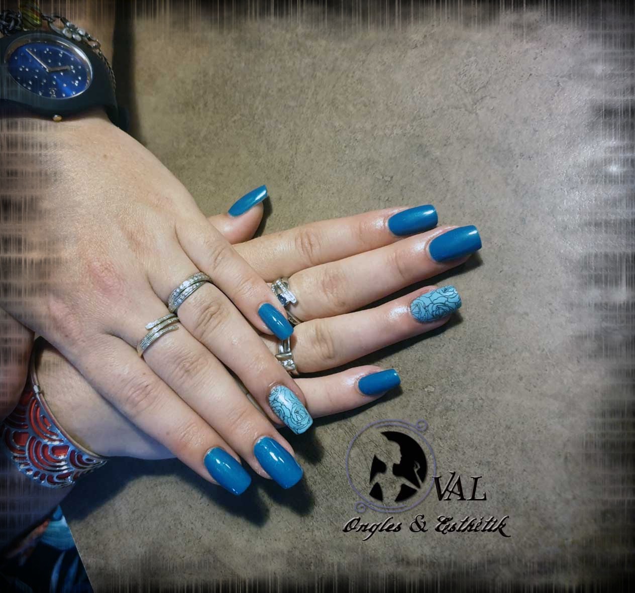 Rallongement Gel - Vernis semi-permanent - Stamping